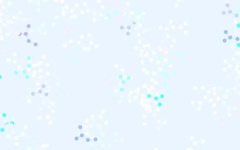 Light Pink, Blue vector background with forms of artificial intelligence. Stock Illustration