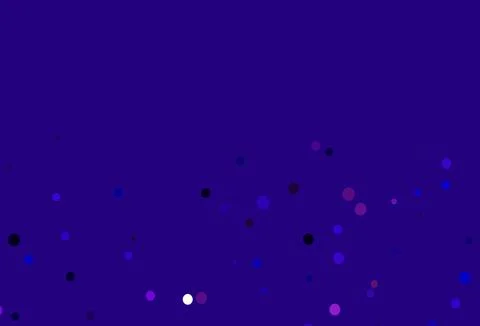 Light Pink, Blue vector background with bubbles. Stockillustratie