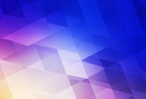 Light Pink, Blue vector background with rectangles. Stock Illustration