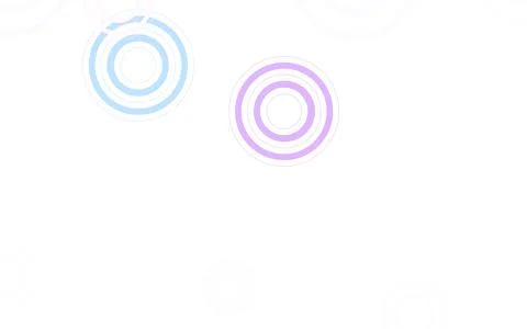 Light Pink, Blue vector background with bubbles. 스톡 일러스트
