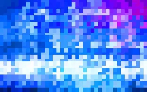 Light Pink, Blue vector background with rectangles. イラスト素材