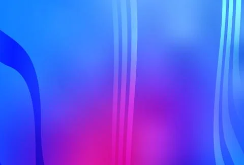 Light Pink, Blue vector blurred and colored pattern. Illustrazione stock