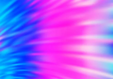 Light Pink, Blue vector blurred shine abstract pattern. Illustrazione stock