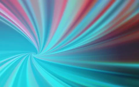 Light Pink, Blue vector blurred shine abstract background. Creative illustrat Stock Illustration