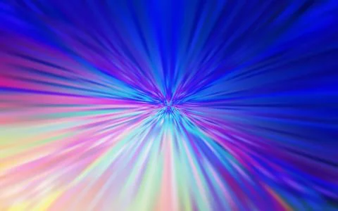 Light Pink, Blue vector blurred and colored pattern. Illustrazione stock