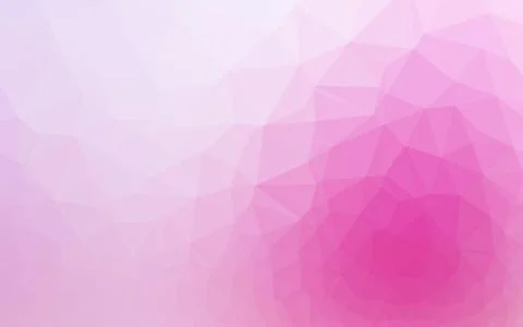 Light Pink, Blue vector blurry triangle pattern. Stock Illustration