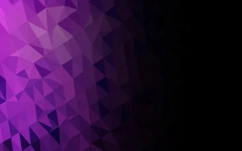 Light Pink, Blue vector blurry triangle pattern. Illustrazione stock