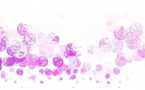 Light Pink, Blue vector elegant pattern with roses. Stock Illustration