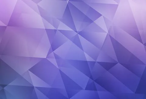 Light Pink, Blue vector gradient triangles template. Illustrazione stock