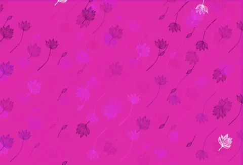 Light Pink, Blue vector hand painted pattern. Stock Illustration