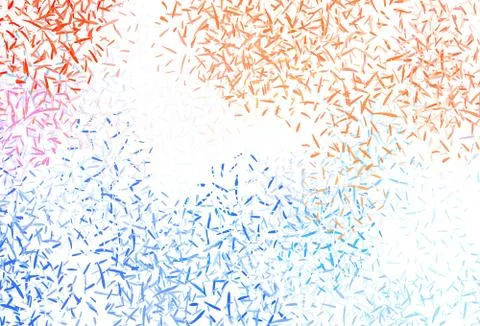Light Pink, Blue vector layout with flat lines. Stock Illustration