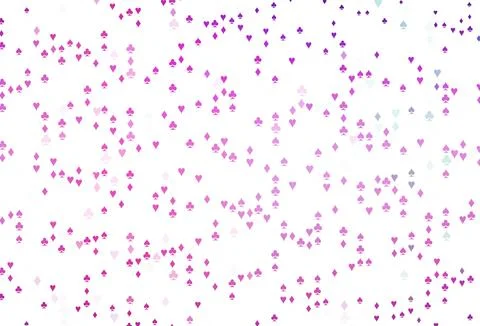 Light Pink, Blue vector layout with elements of cards. Ilustración de archivo