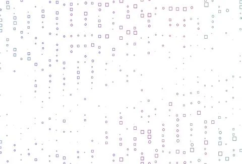 Light Pink, Blue vector layout with rectangles, squares. Illustrazione stock