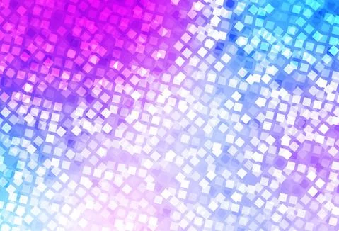 Light Pink, Blue vector layout with lines, rectangles. Stock Illustration