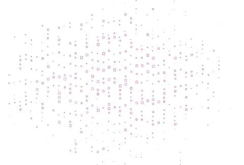 Light Pink, Blue vector layout with rectangles, squares. Illustrazione stock