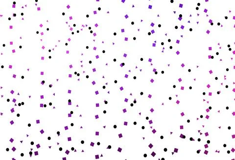 Light Pink, Blue vector layout with circles, lines, rectangles. Stock Illustration