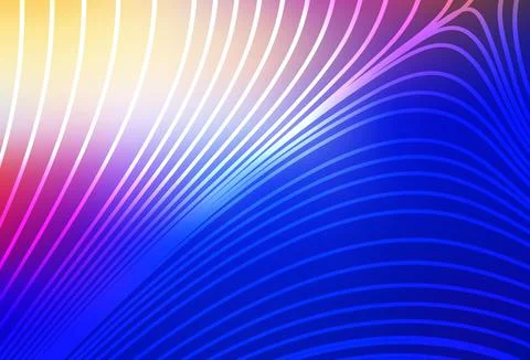 Light Pink, Blue vector layout with flat lines. Stock Illustration