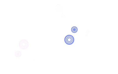 Light Pink, Blue vector layout with circle shapes. Stock Illustration