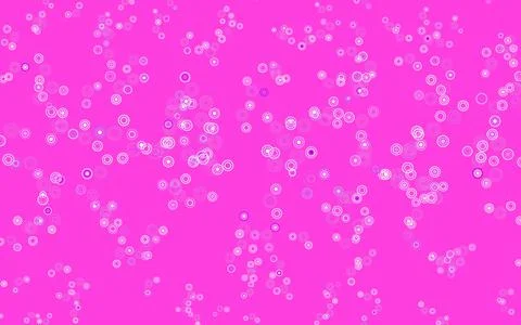 Light Pink, Blue vector layout with circle shapes. Illustrazione stock