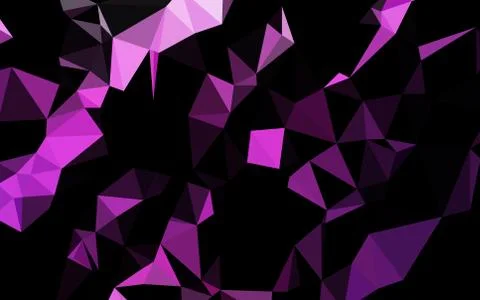 Light Pink, Blue vector low poly texture. Stock Illustration