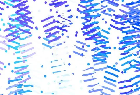 Light Pink, Blue vector pattern with sharp lines. 스톡 일러스트