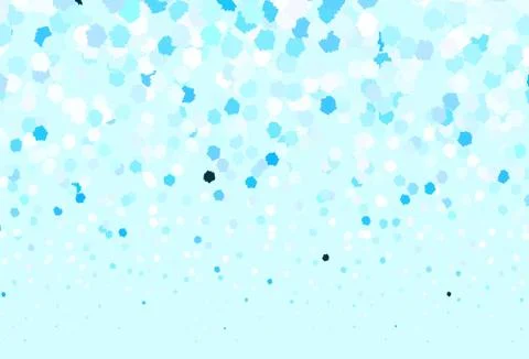 Light Pink, Blue vector pattern with random forms. Stock Illustration