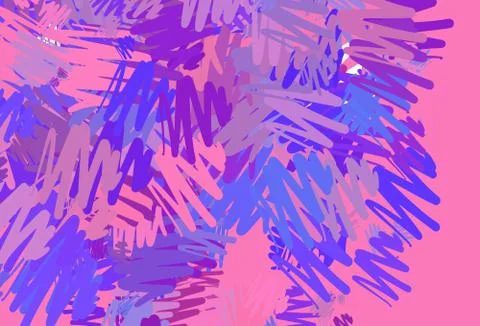 Light Pink, Blue vector pattern with sharp lines. イラスト素材