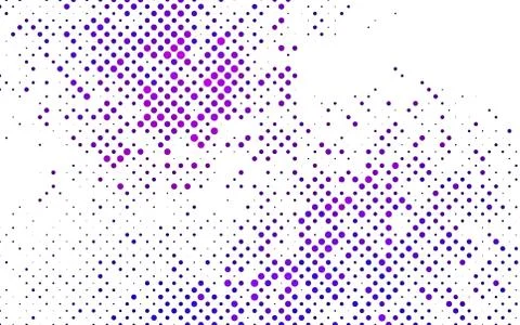 Light Pink, Blue vector pattern with spheres. Illustrazione stock