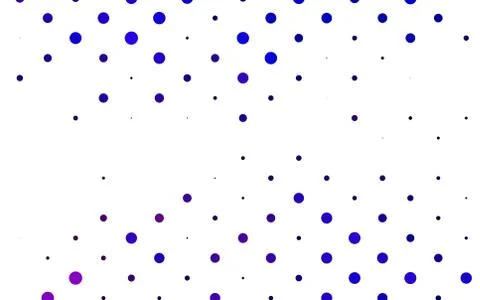 Light Pink, Blue vector pattern with spheres. Illustrazione stock