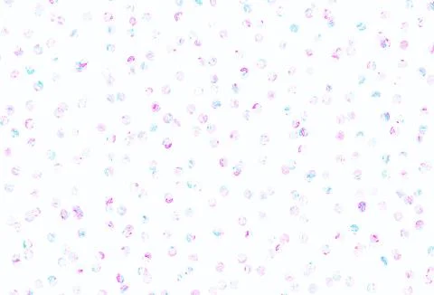 Light Pink, Blue vector pattern with spheres. 스톡 일러스트
