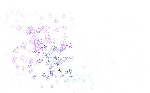 Light Pink, Blue vector pattern with artificial intelligence network. Illustrazione stock
