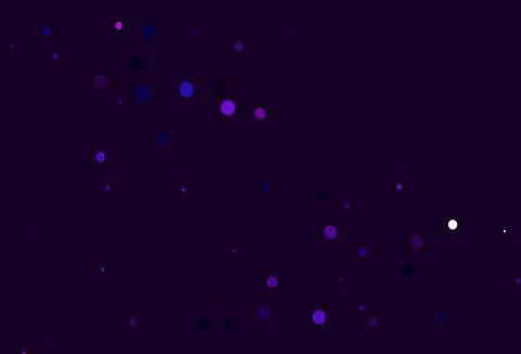 Light Pink, Blue vector pattern with spheres. Stockillustratie