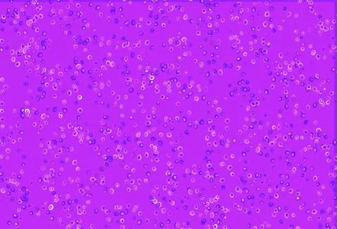 Light Pink, Blue vector pattern with spheres. 스톡 일러스트