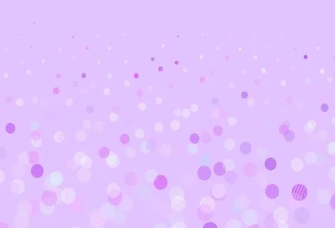 Light Pink, Blue vector pattern with spheres. 스톡 일러스트