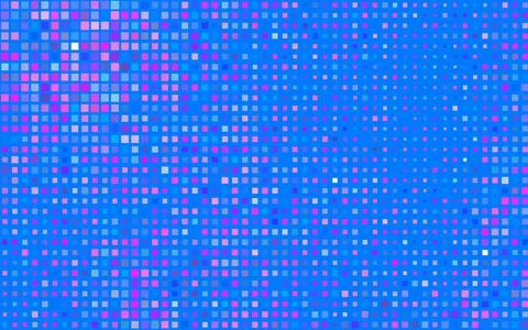 Light Pink, Blue vector pattern in square style. 스톡 일러스트