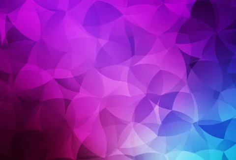 Light Pink, Blue vector pattern with random forms. Stock Illustration