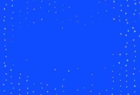 Light Pink, Blue vector pattern with spheres. Illustrazione stock