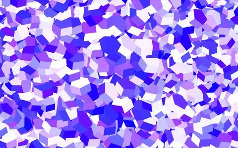 Light Pink, Blue vector pattern with colorful hexagons. Stock Illustration