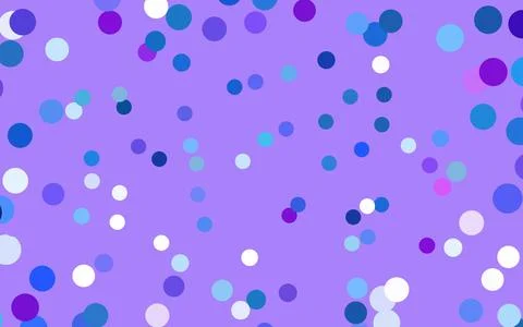 Light Pink, Blue vector pattern of geometric circle shapes. 스톡 일러스트