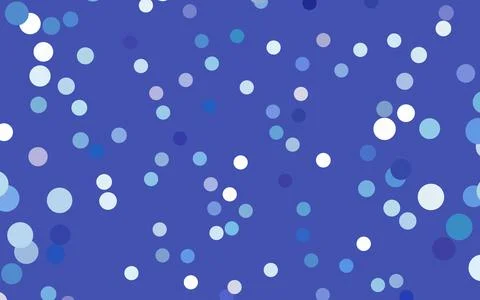 Light Pink, Blue vector pattern of geometric circle shapes. Stock Illustration