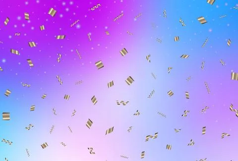 Light Pink, Blue vector pattern in Christmas style. Illustrazione stock