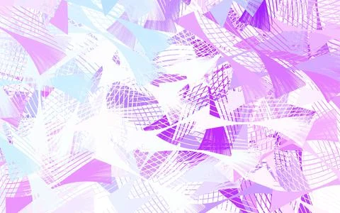 Light Pink, Blue vector pattern with random forms. イラスト素材