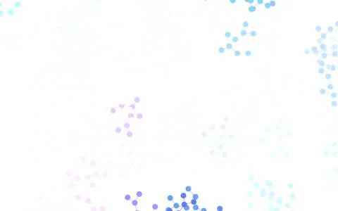 Light Pink, Blue vector pattern with artificial intelligence network. 스톡 일러스트