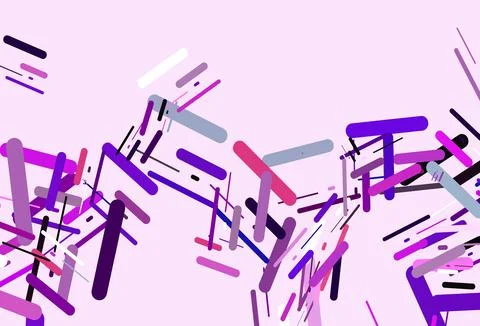 Light Pink, Blue vector pattern with narrow lines. Illustrazione stock