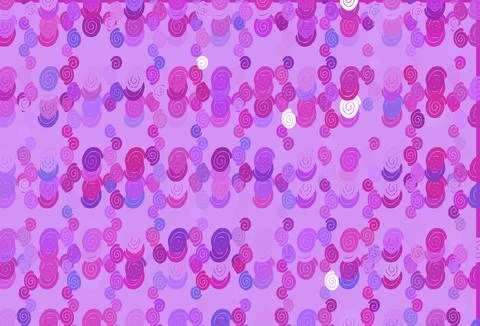 Light Pink, Blue vector pattern with lamp shapes. 库存插图