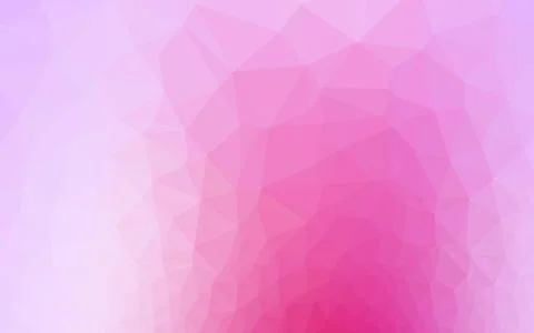 Light Pink, Blue vector polygonal pattern. イラスト素材