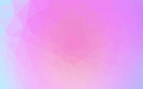 Light Pink, Blue vector polygonal pattern. Illustrazione stock
