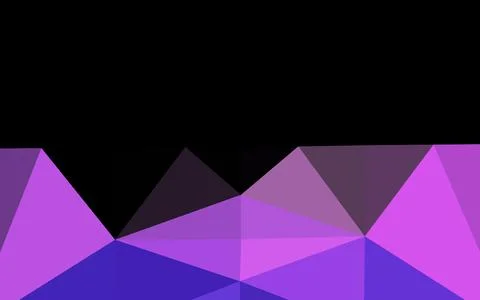 Light Pink, Blue vector polygonal pattern. Illustration
