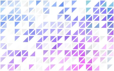 Light Pink, Blue vector seamless pattern in polygonal style. 스톡 일러스트