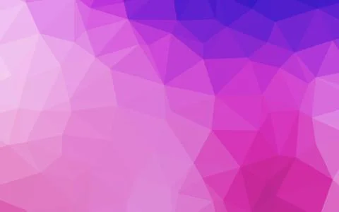 Light Pink, Blue vector shining triangular pattern. Illustrazione stock